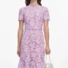 Lilac Lace Midi Dress Lilac Lace Midi Dress