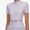 Lilac Rhinestone Midi Dress Lilac Rhinestone Midi Dress