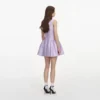 Lilac Taffeta Mini Dress Lilac Taffeta Mini Dress