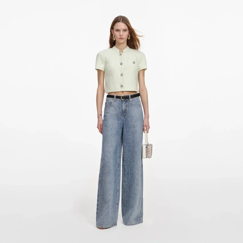 Lime Boucle Top Lime Boucle Top
