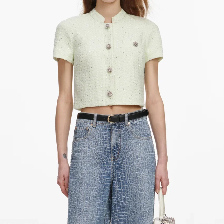 Lime Boucle Top Lime Boucle Top