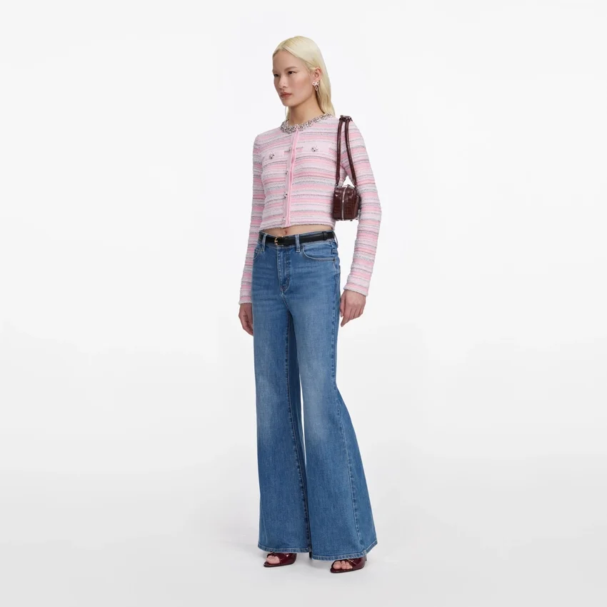 Mid Blue Flared Jeans Mid Blue Flared Jeans