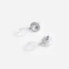 Mini Tiered Crystal Earrings