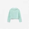 Mint Heart Knit Cardigan Mint Heart Knit Cardigan