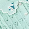 Mint Heart Knit Cardigan Mint Heart Knit Cardigan