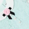 Mint Lace Collared Dress Mint Lace Collared Dress
