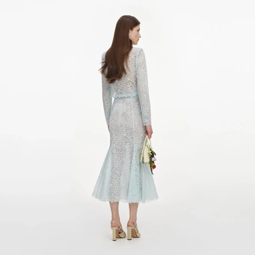 Mint Lace Midi Skirt Mint Lace Midi Skirt