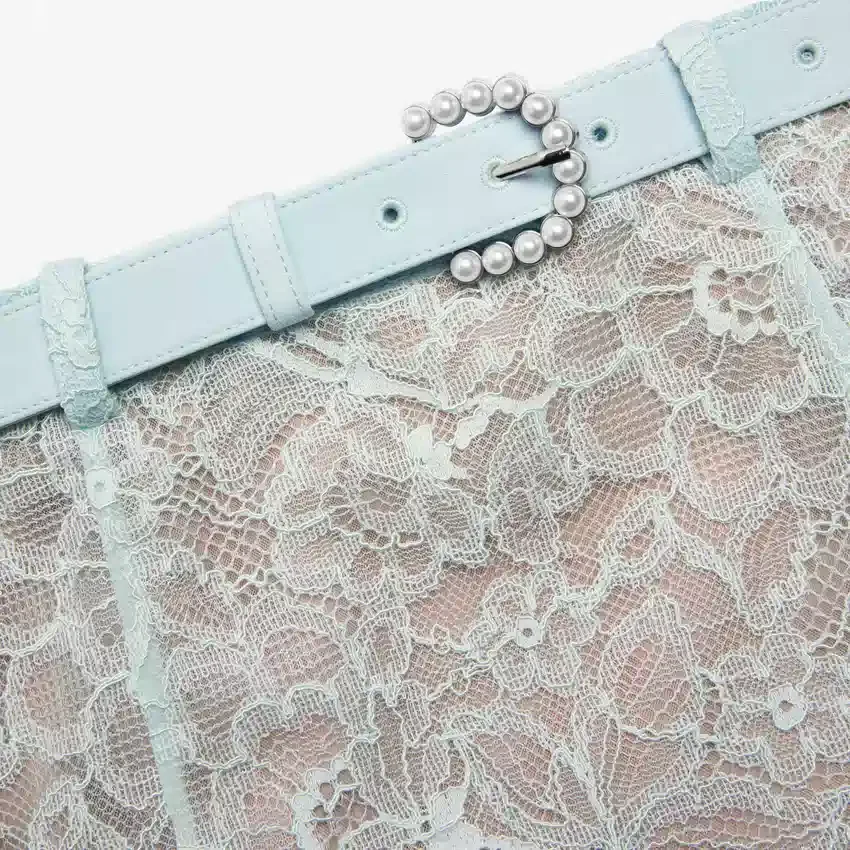 Mint Lace Midi Skirt Mint Lace Midi Skirt