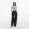 Mint Pointelle Knit Cardigan Mint Pointelle Knit Cardigan