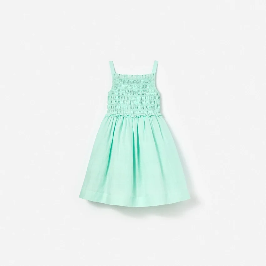 Mint Ramie Dress Mint Ramie Dress