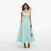 Mint Ramie Midi Dress Mint Ramie Midi Dress