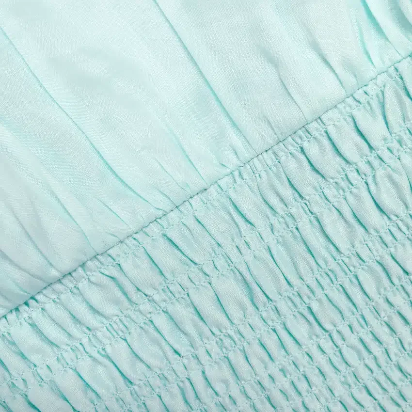 Mint Ramie Midi Dress Mint Ramie Midi Dress