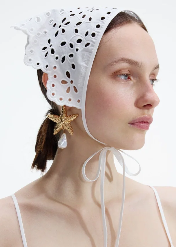 Mottled Gold Sea Star Pearl Earrings Mottled Gold Sea Star Pearl Earrings