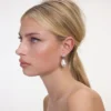 Mottled Pearl Earrings