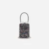 Multi Crystal Chainmail Micro Bag