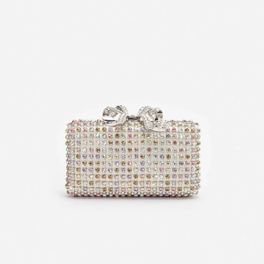 Multi Crystal Clutch Bag Multi Crystal Clutch Bag