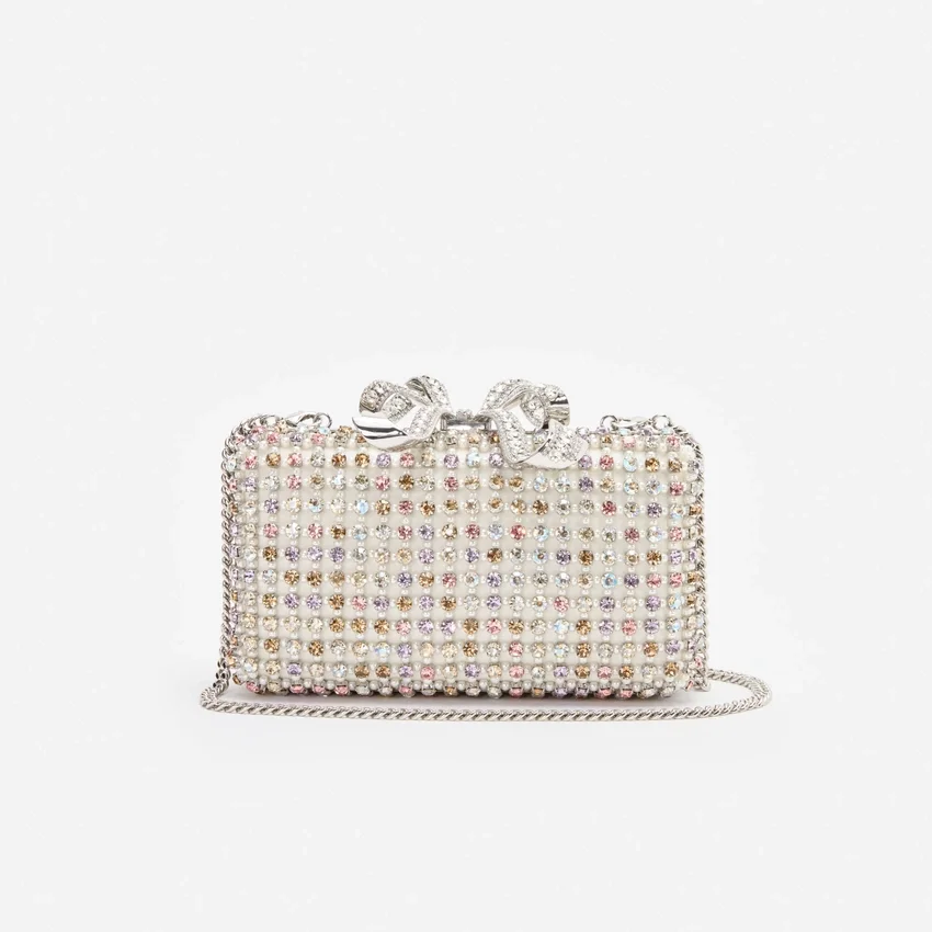 Multi Crystal Clutch Bag Multi Crystal Clutch Bag