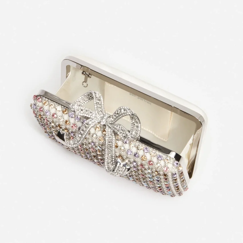 Multi Crystal Clutch Bag Multi Crystal Clutch Bag