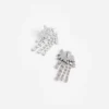 Multi Crystal Dangle Earrings