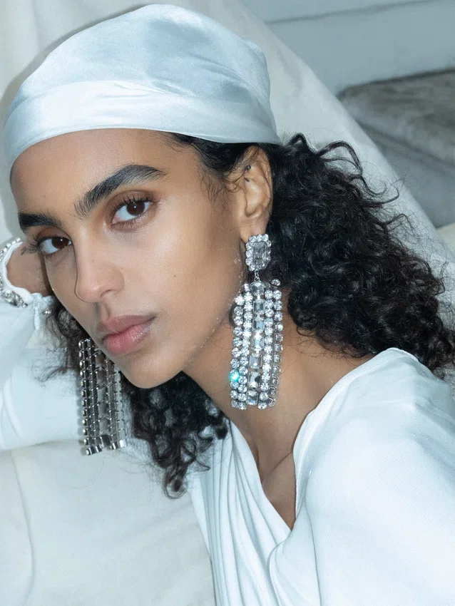 Multi Crystal Droplet Earrings Multi Crystal Droplet Earrings