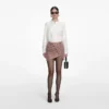 Multi Rhinestone Fishnet Mini Skirt Multi Rhinestone Fishnet Mini Skirt