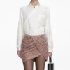 Multi Rhinestone Fishnet Mini Skirt Multi Rhinestone Fishnet Mini Skirt