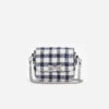 Navy Check Boucle Bag Navy Check Boucle Bag