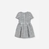 Navy Check Boucle Dress Navy Check Boucle Dress
