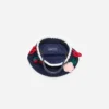 Navy Crochet Pouch Bag Navy Crochet Pouch Bag