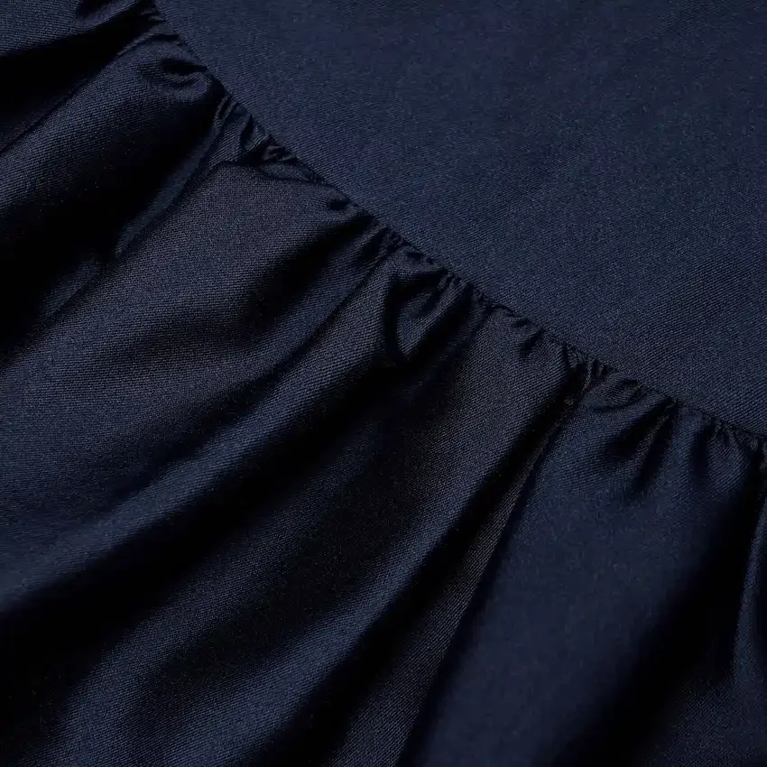 Navy Taffeta Skirt Navy Taffeta Skirt