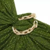 Olive Rhinestone Embellished Maxi Dress Olive Rhinestone Embellished Maxi Dress