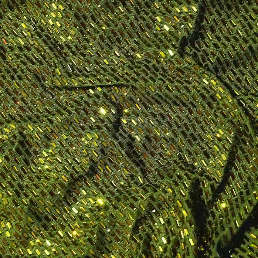 Olive Rhinestone Mesh Midi Dress Olive Rhinestone Mesh Midi Dress