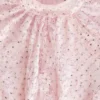 Pale Pink Rhinestone Lace Maxi Dress Pale Pink Rhinestone Lace Maxi Dress