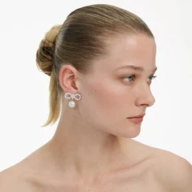 Pearl Bow Earrings