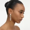 Pearl Cluster Dangle Earring Pearl Cluster Dangle Earring