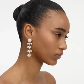 Pearl Cluster Dangle Earring Pearl Cluster Dangle Earring