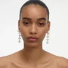 Pearl Cluster Dangle Earring Pearl Cluster Dangle Earring