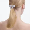 Pearl Embellished Bow Hairclip