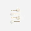 Pearl Flower Hairclips Pearl Flower Hairclips