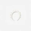 Pearl Flower Satin Head Band Pearl Flower Satin Head Band