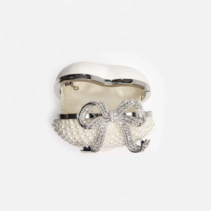 Pearl Heart Clutch Bag Pearl Heart Clutch Bag