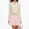 Pink Boucle Mini Skirt Pink Boucle Mini Skirt