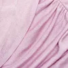 Pink Cotton Draped Knit Midi Dress Pink Cotton Draped Knit Midi Dress