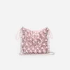 Pink Crystal Chainmail Mini Bag