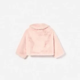 Pink Faux Fur Jacket