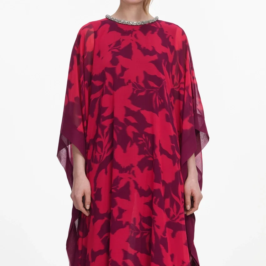 Pink Floral Kaftan Pink Floral Kaftan