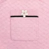 Pink Flower Knit Mini Skirt Pink Flower Knit Mini Skirt
