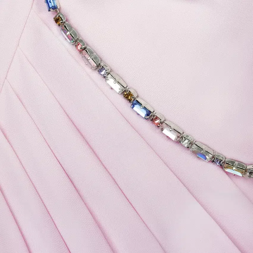 Pink Jersey Drape Maxi Dress Pink Jersey Drape Maxi Dress