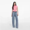 Pink Jersey Gathered Top Pink Jersey Gathered Top