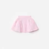 Pink Lace Bow Knit Skirt Pink Lace Bow Knit Skirt